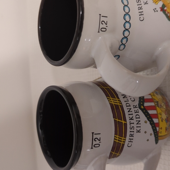 Kinder Club Christmas Snowman & Snowlady Mugs Chicago - Picture 6 of 8